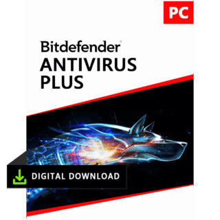 Bitdefender Antivirus Plus | 1 Year | 3 Devices | Windows | Downloadable