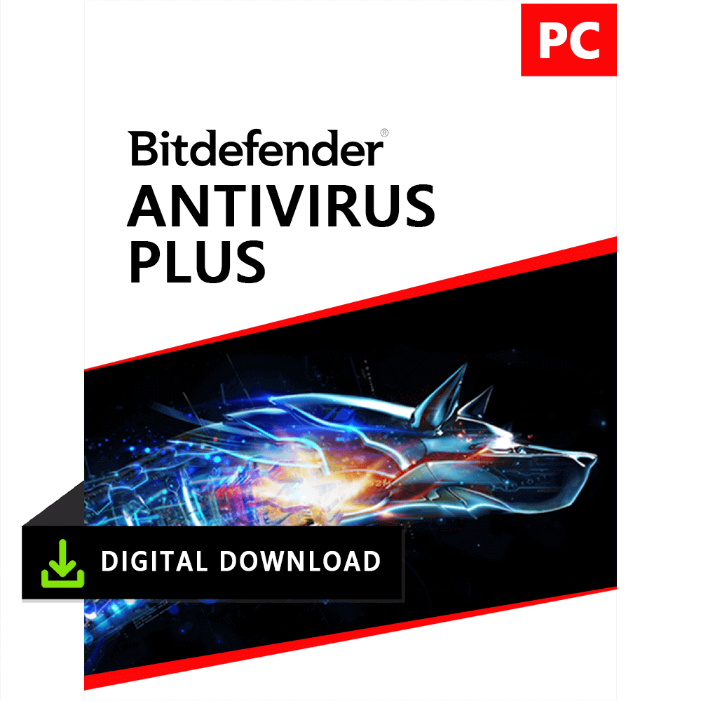 Bitdefender Antivirus Plus | 2 Years | 2 Device | Windows | Downloadable